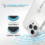 Coque pour iPhone16 Pro Max transparente