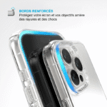 Coque pour iPhone16 Pro Max transparente