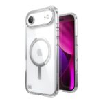 Coque iPhone 17 Air transparent et argent Presidio Perfect Clear MagSafe Speck