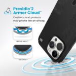 Coque iPhone 16 Pro Max Presidio2 Grip ClickLock et MagSafe noir gris blanc Speck – Image 4