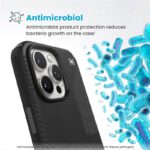 Coque iPhone 16 Pro Max Presidio2 Grip ClickLock et MagSafe noir gris blanc Speck – Image 5