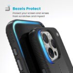 Coque iPhone 16 Pro Max Presidio2 Grip ClickLock et MagSafe noir gris blanc Speck – Image 6
