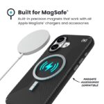 Coque iPhone 17 Presidio2 Grip MagSafe Speck noir gris et blanc – Image 5