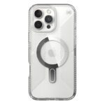 Coque iPhone 16 Pro Max Presidio Perfect-Clear Grip ClickLock et MagSafe transparent argent Speck – Image 9