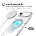 Coque iPhone 17 Air transparent et argent Presidio Perfect Clear MagSafe Speck – Image 4