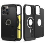 Spigen Tough Armor MagFit - Coque pour iPhone 14 Pro MagSafe Noir – Image 17